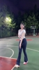 打篮球的女生真的很迷人，身材好球技棒还有颜值的肘姐谁不爱😍